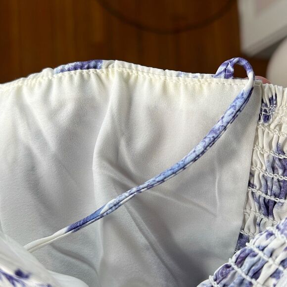 Petal & Pup AZELIA DRESS - BLUE FLORAL Size 6 - Picture 10 of 10